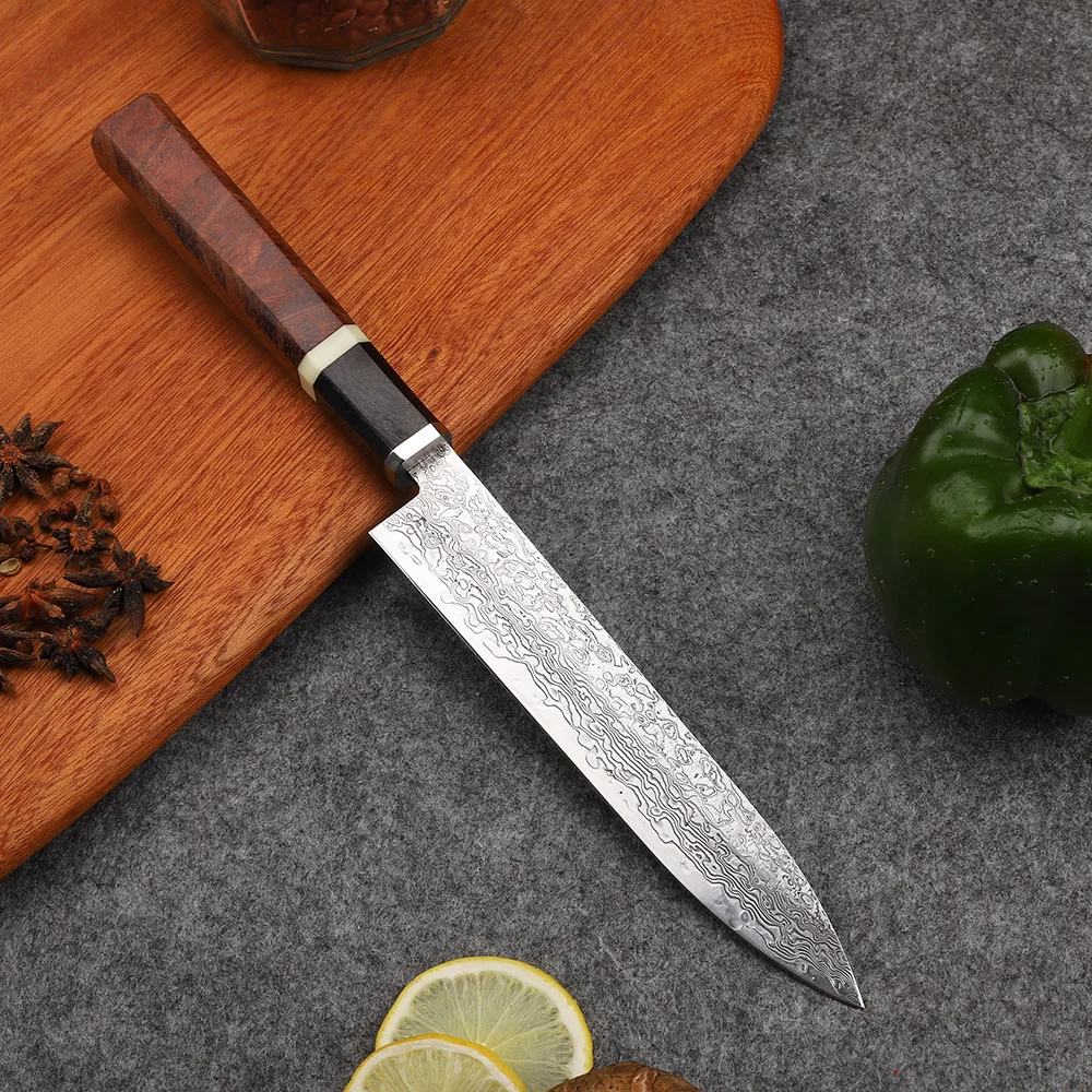 Рукоятка Дамасского лезвия Ba huсаму многофункциональный острый Мясницкий Кливер