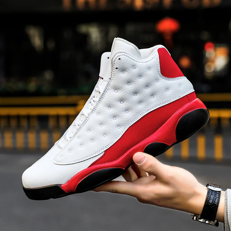 Мужская баскетбольная обувь Jordans высокие ботинки дышащие Нескользящие кроссовки