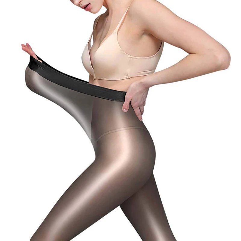 Утягивающие колготки размера плюс 60D сексуальные женские ультратонкие