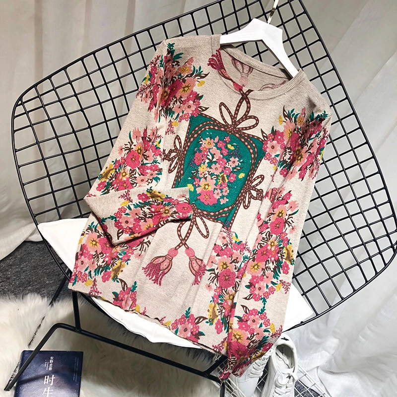 

Fashion Sweaters YK12113 2021 Runway Luxury famous Brand European Design party style women's Clothing