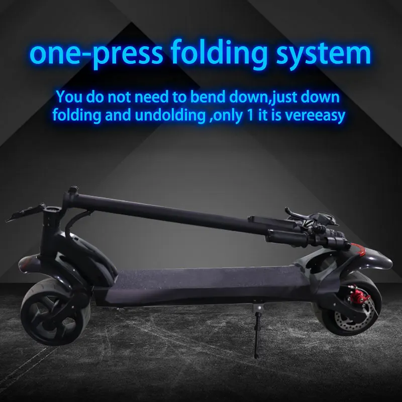 Электрический скутер JS 1600 Вт 48 В 8 5 дюйма двойной мотор складной Ховерборд для