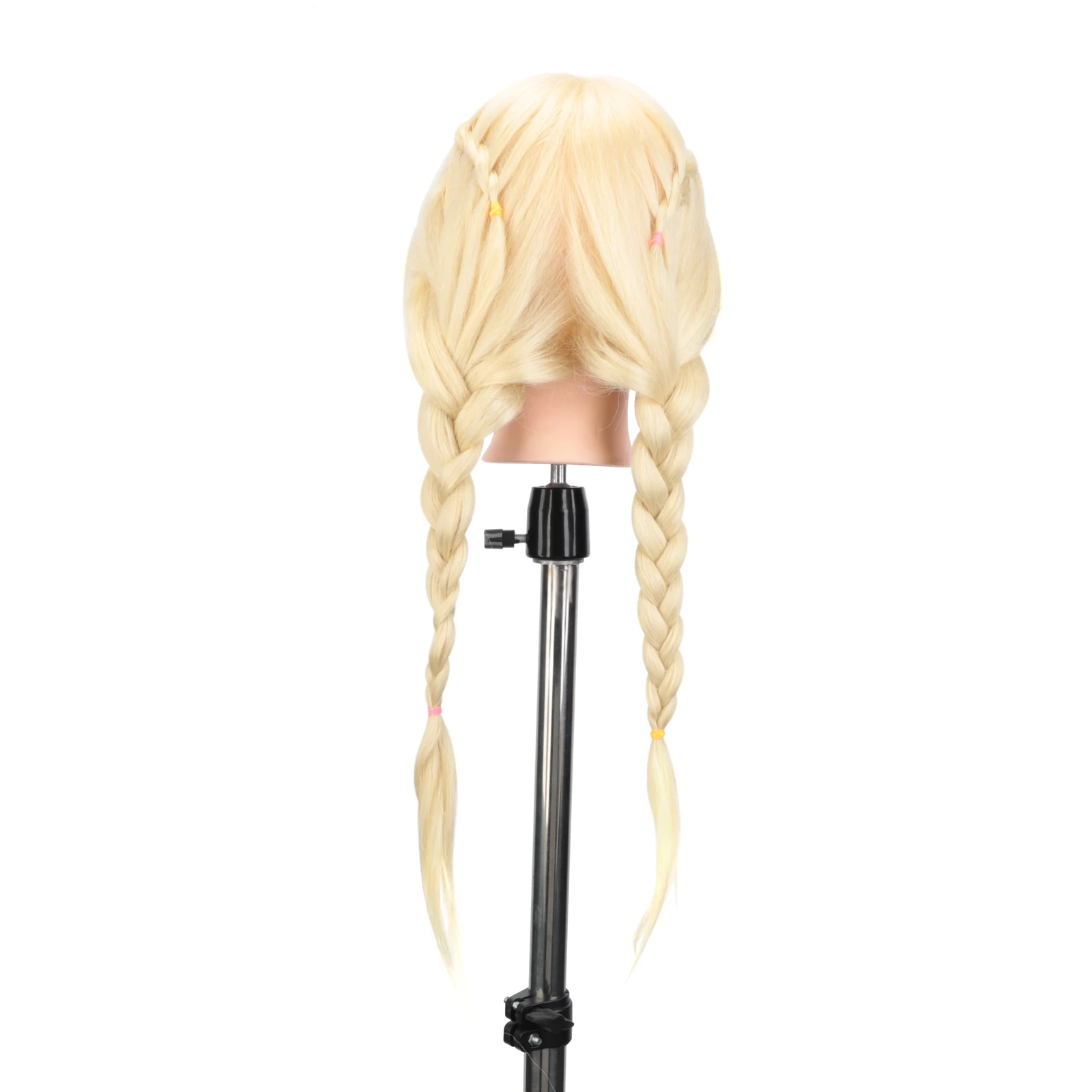 

NEVERLAND 26" 70% Real Hair Training Mannequin Head Curling Women Professional Hairdresser Practice Manikin Head with Hair