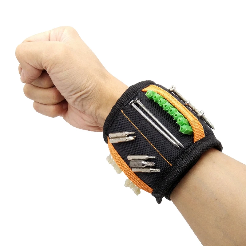 Магнитный браслет из полиэстера портативный держатель для инструментов ремень
