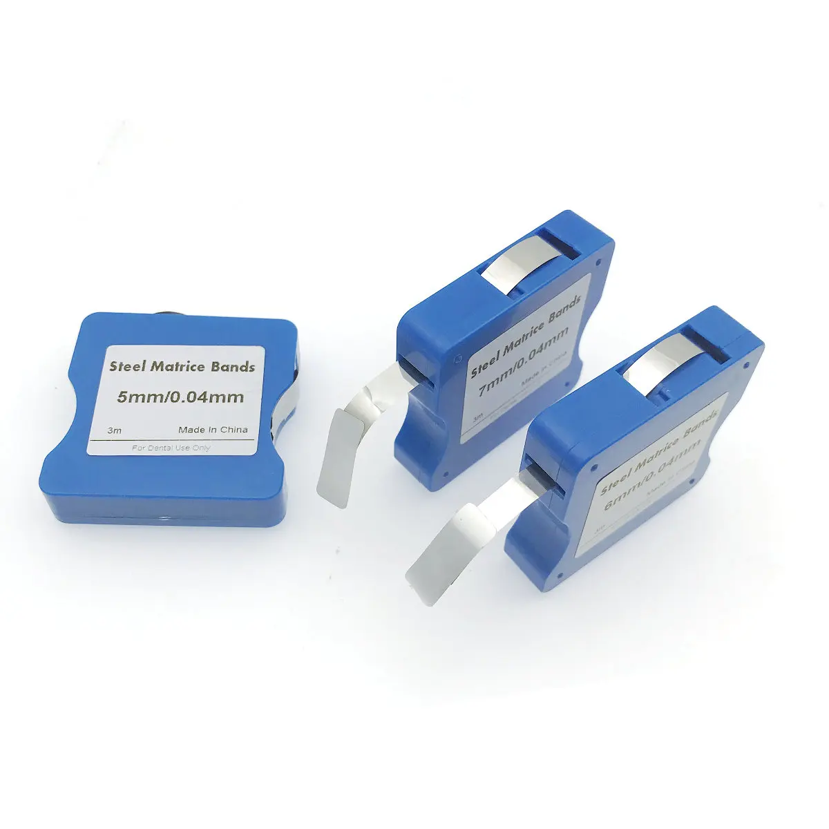 1 х зубные полосы из нержавеющей стали Matrice реставрация зубов 3 м/рулон | Красота и