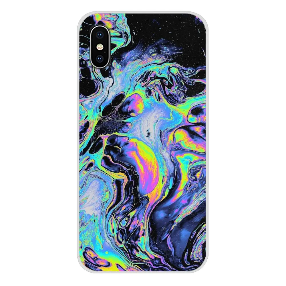 Для Apple iPhone X XR XS 11Pro MAX 4S 5C SE 6S 7 8 Plus ipod touch 5 6 голографический Dope Trippy аксессуары чехлы