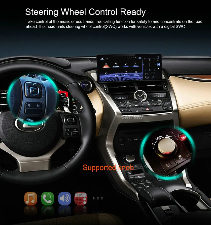 Android 9 0 автомобильный DVD-плеер для Lexus NX AZ10 NX200t NX300 NX300h NX200 автомобильная