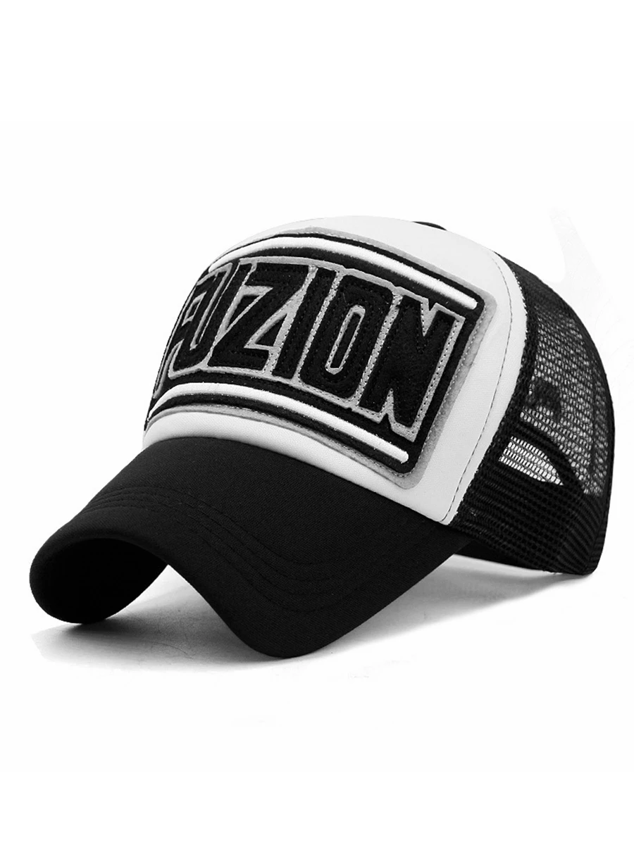 

Wholesale Adult Summer Sun Hats Men Cool Hiphop Punk Rock Truck Cap Women Fashion Mesh Baseball Caps 11 Colors