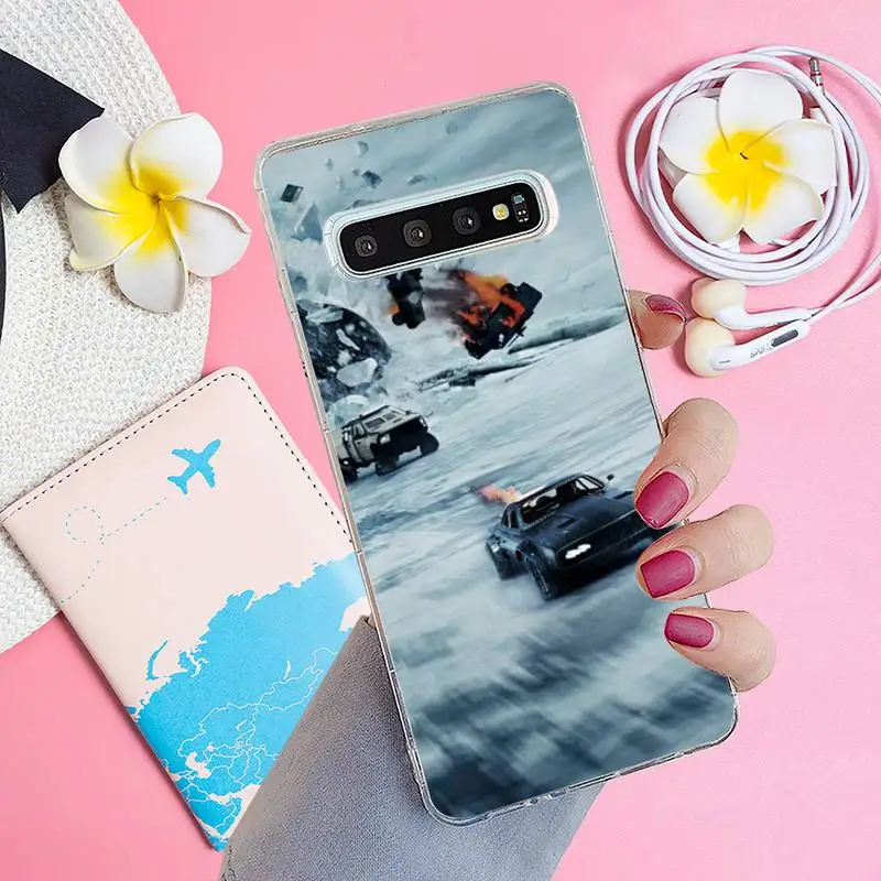 

Fast and Furious 8 Movie Phone Case Transparent for Samsung A71 S9 10 20 HUAWEI p30 40 honor 10i 8x xiaomi note8 Pro 10t 11
