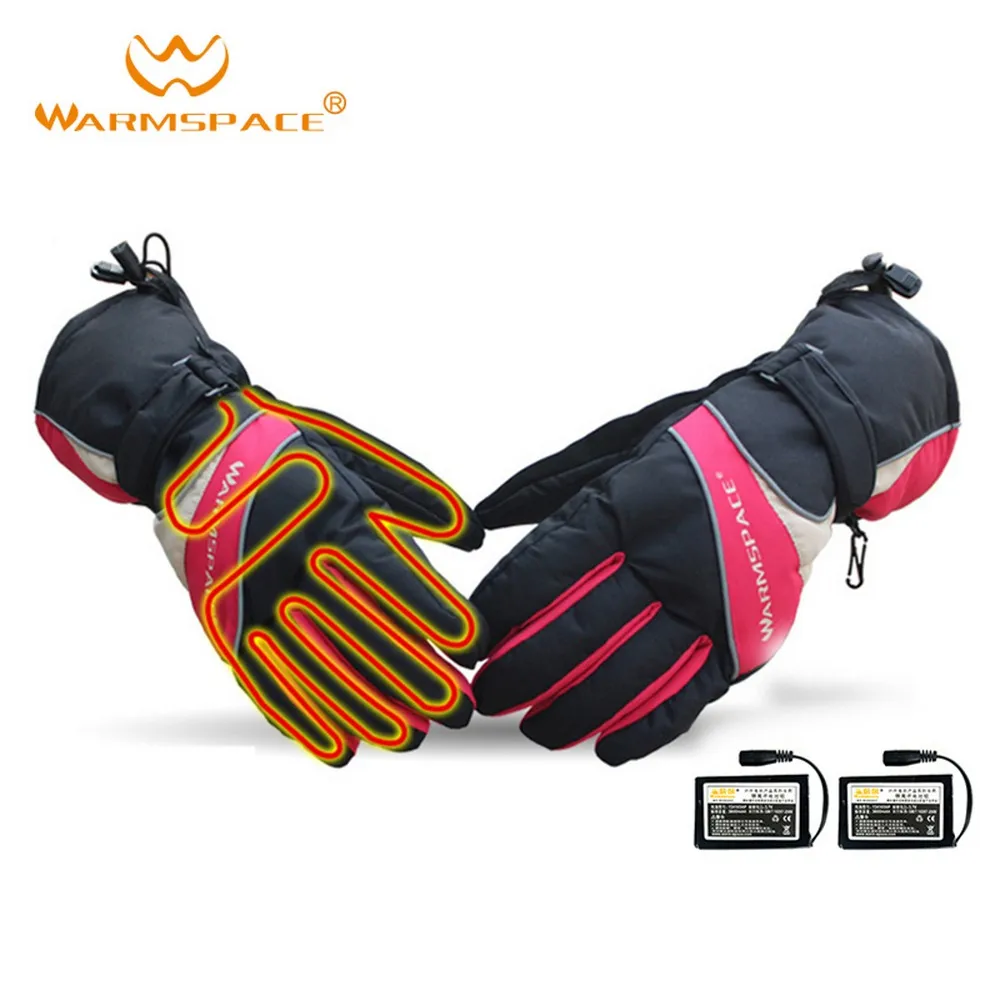 

Motorcycle USB Electric Heating Gloves Breathable Waterproof Warm Outdoor Skiing Riding 5 Fingers Heating Gloves Electric Gloves