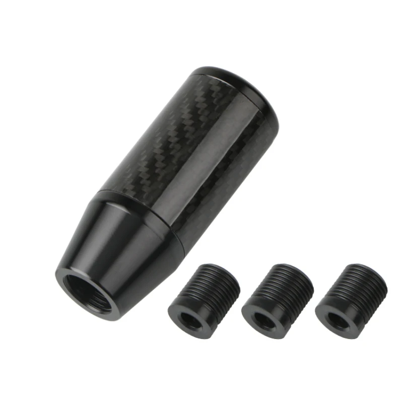 

Universal Automobile Shifter Lever Stick Knob Carbon Fiber Car Gear Car Styling Accessories Shift Knob