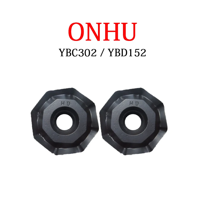 ONHU060408 ONHU08T624R ONHU Carbide Inserts PF PM GM YBC302 YBD152 CNC Octagonal Milling Inserts Lathe Turning Tool Shank Bar