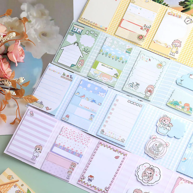 Набор многофункциональных складных клейких заметок для джентльменов и леев