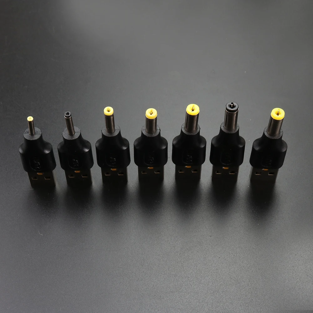 Штекер YuXi USB 2 0 типа А на штекер 5x0 7 3 0x1 1 4 5 5x2 мм в постоянного тока адаптер
