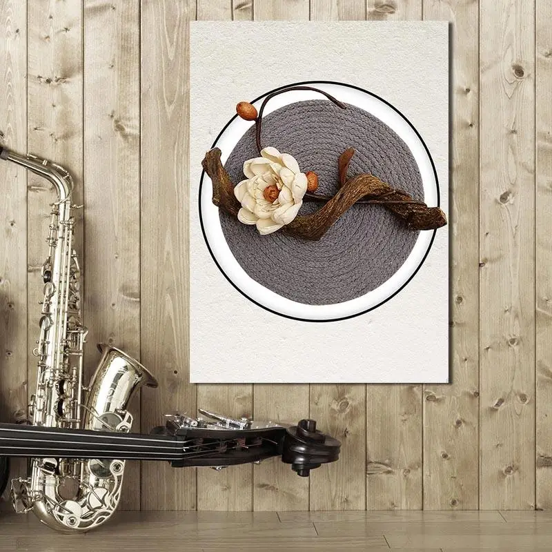 

Canvas Print Wall Art Painting Art Picture Twig Art Poster for Living Room Home Decor