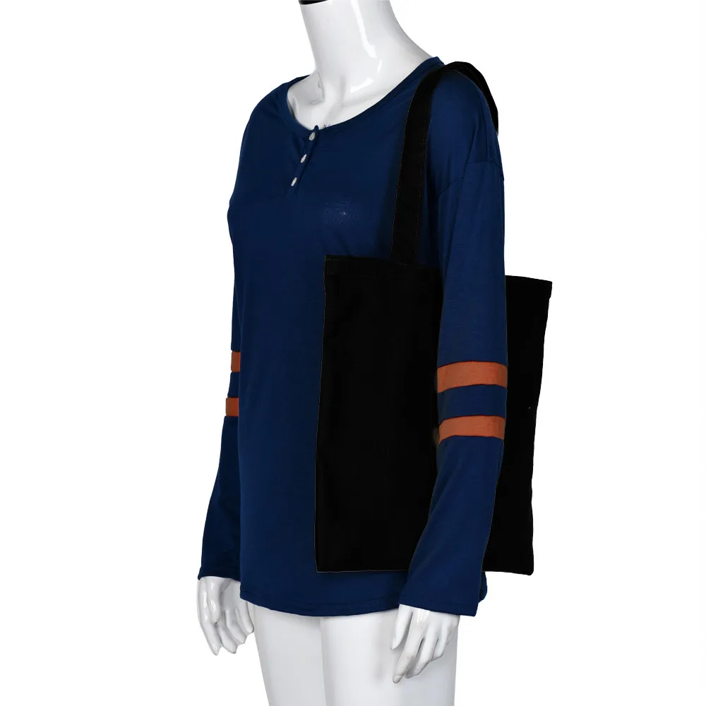 

2021 Ladies Handbags Cloth Canvas Tote Bag Black Shopping Travel Women Eco Reusable Shoulder Shopper Bags bolsas de tela