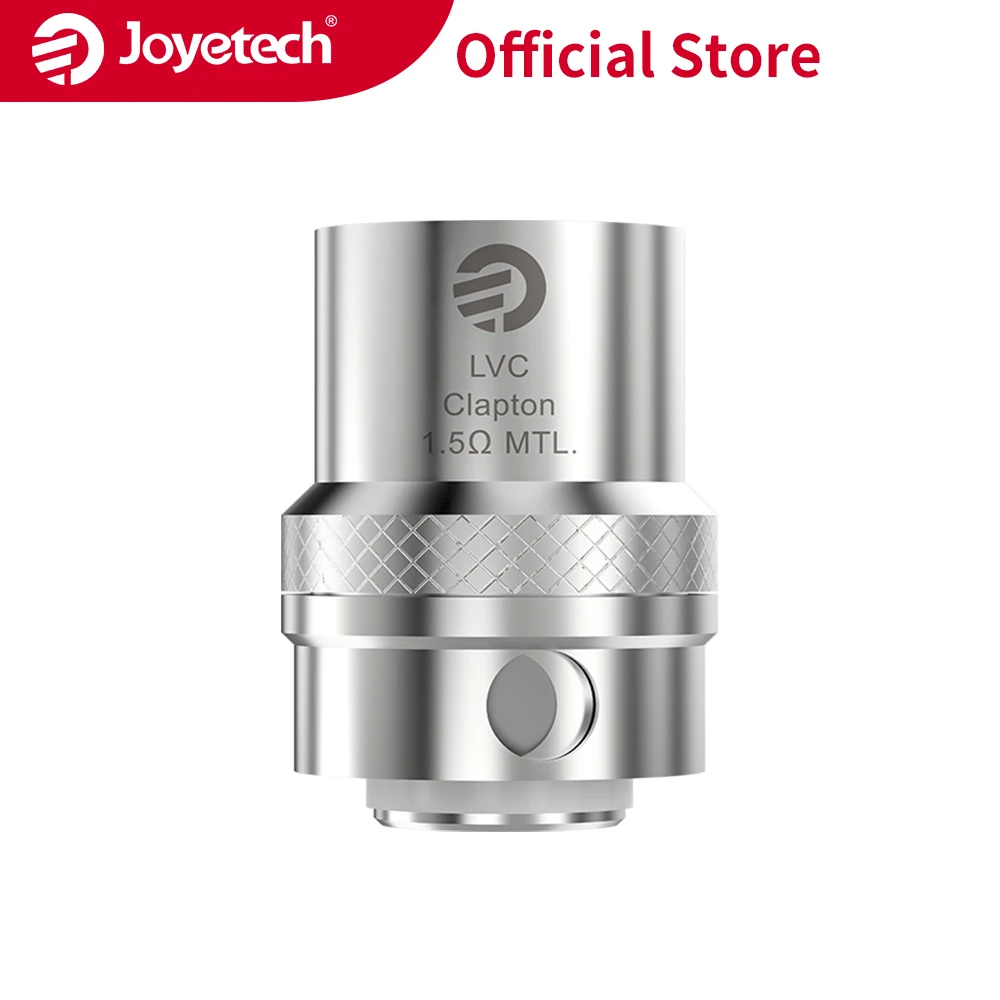 

Original Joyetech LVC Clapton Coil 1.5ohm MTL Coil For Cubis/Cubis Pro/eGo Aio Series Replacement Electronic Cigarette