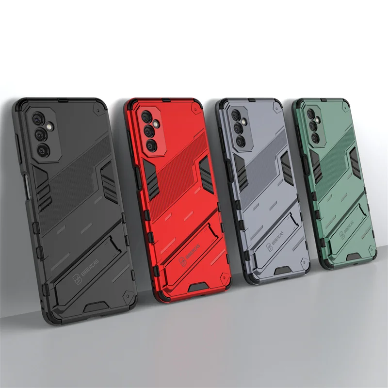 Funda de tel&eacute;fono para Samsung Galaxy M52 5G, carcasa con soporte de armadura para Samsung M52 5G, A22, A32, M22, M32, M52, 5G-4