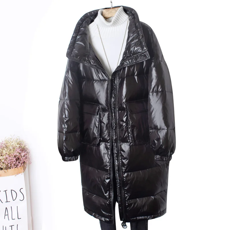 EWQ Досуг много цветов оверсайз утка вниз свободный утолщение куртка модный тренд