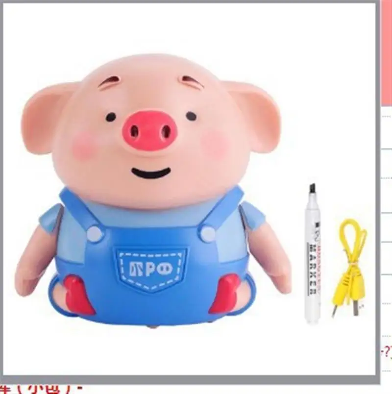 

Short Video Child'S Electric Dancing Swinging Twisting Colorful Light And Music Universal Caterpillar Saxophone Toy, Huaxian Pig