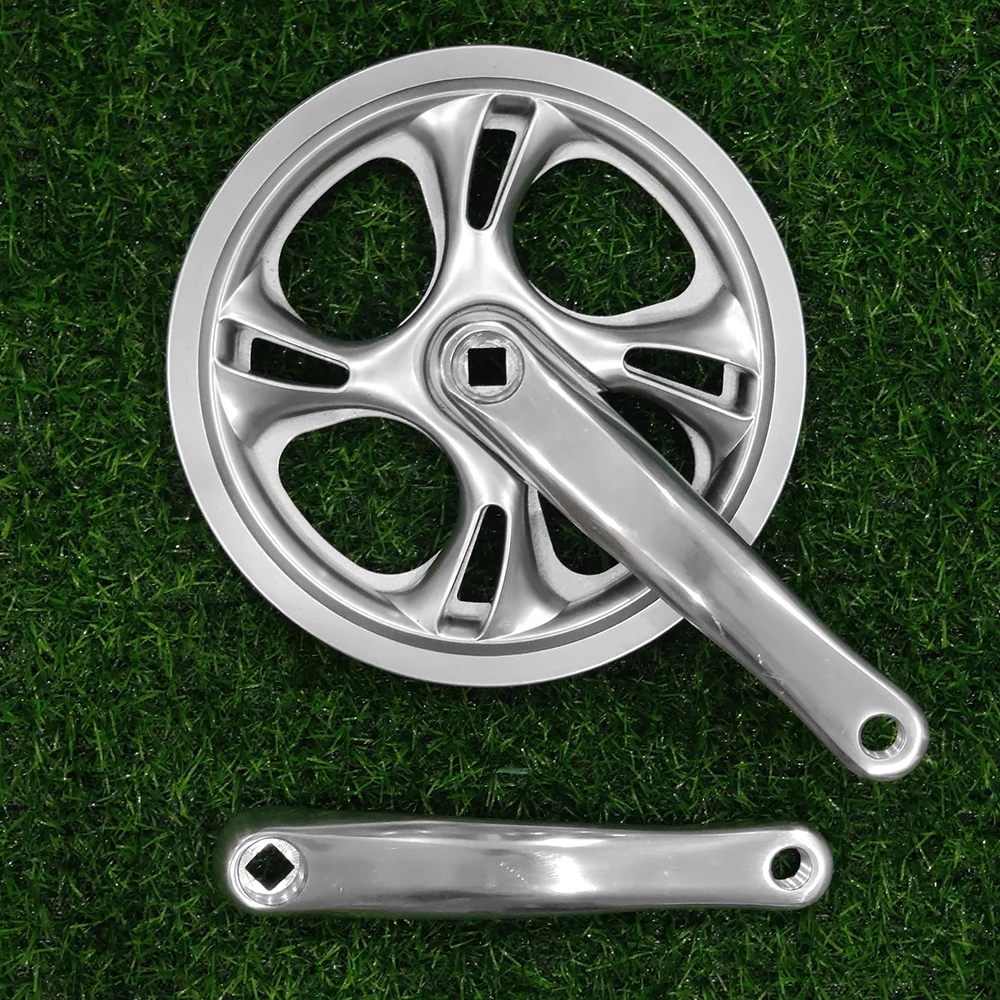 Велосипедный коленчатый комплект 48T 170 мм 152 Односкоростной пластиковый двойной