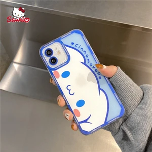 Sanrio Hello Kitty All Inclusive Anti drop Phone Case for iPhone13 13Pro 13Promax 12 12Pro Max 11 Pro X XS MAX XR 7 8 Plus Cover