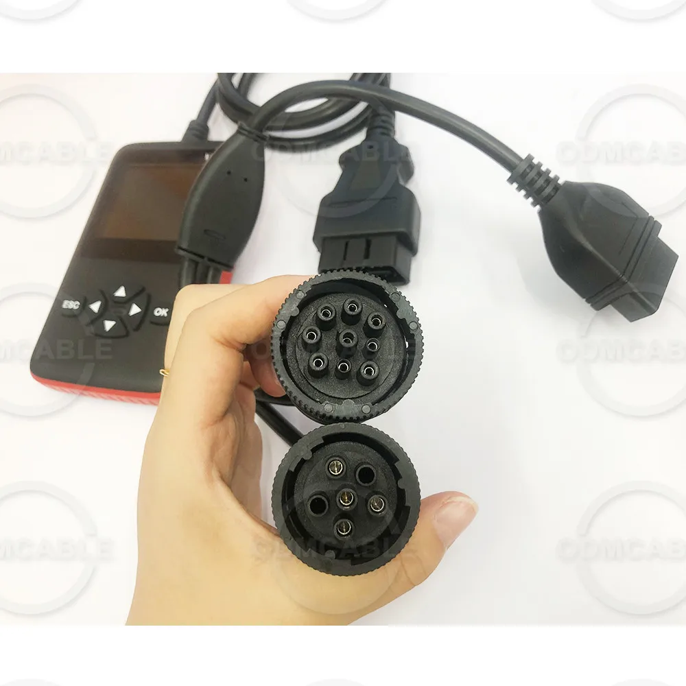 OBD2 тяжелых грузовиков ScannerJ1587/J1939/J1708 протоколы CR-HD launch V500 Creader код читателя