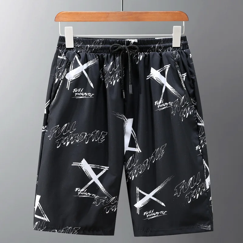 Шорты мужские летние свободного покроя с принтом до колена 10XL/9XL/8XL/7xl/6xl/5xl|Мужские