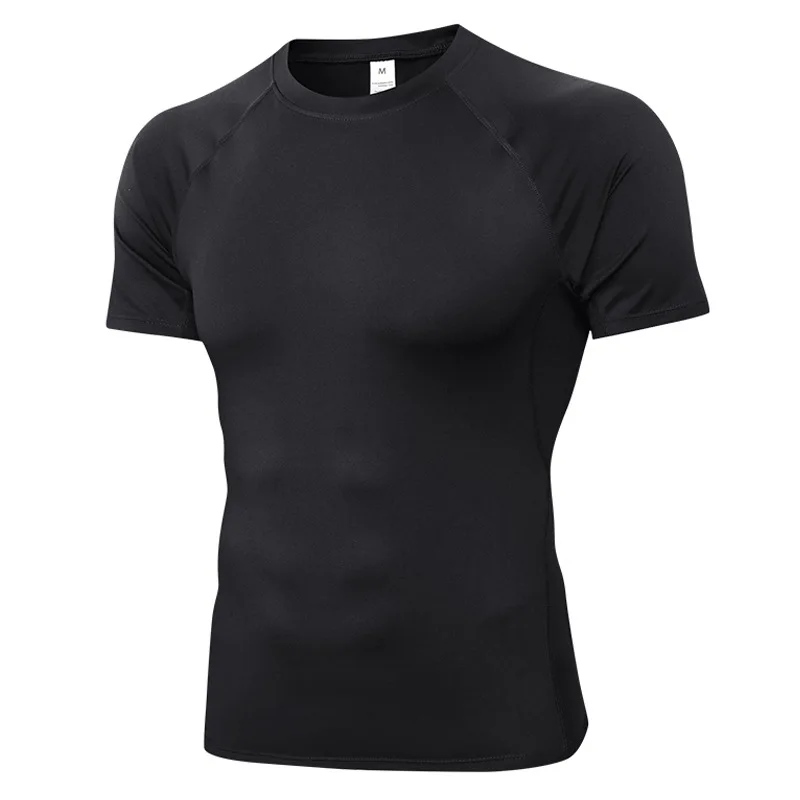 

Short Sleeve Breathable T-Shir Men Weight Loss Shapewear Sports Top Gym Shirt Body Shaper Slimming Waist Trainer Short Sleeve