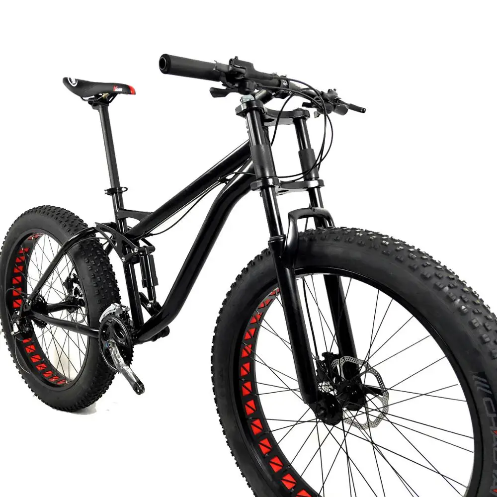 27 скоростей стальной DIY цвета пляжный велосипед Мягкий-хвост fat bike 26*4 0 Шины