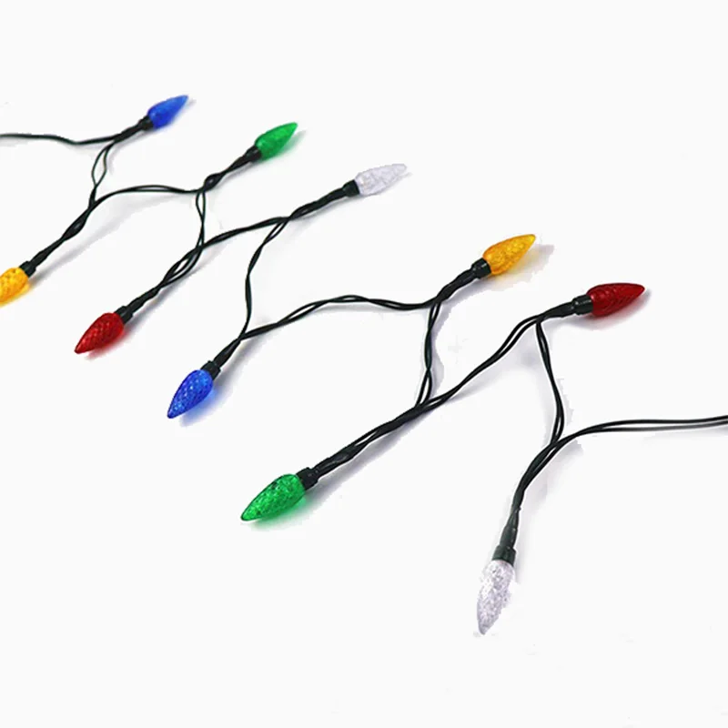 Рождественский светодиодный usb кабель для зарядки смартфона украшения комнаты