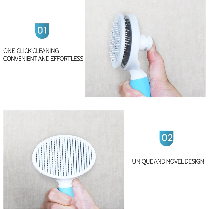 Расческа для домашних животных щетка самоочистки профессиональная груминга