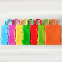 20 pieceslot non woven shopping bagscolorful reusable shopping non woven fabric bag