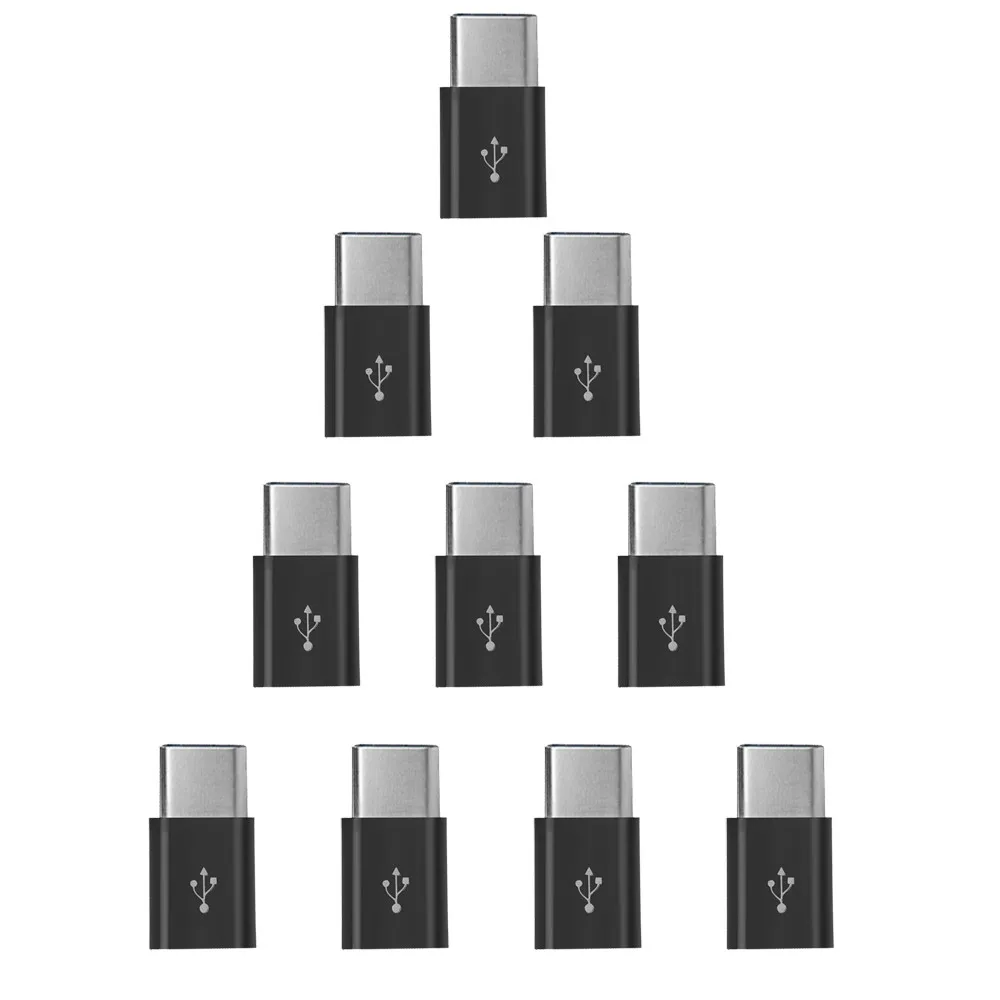 Переходник с Type C папа на Micro USB Мама для Xiaomi Phone To 3 1 адаптер зарядки и передачи