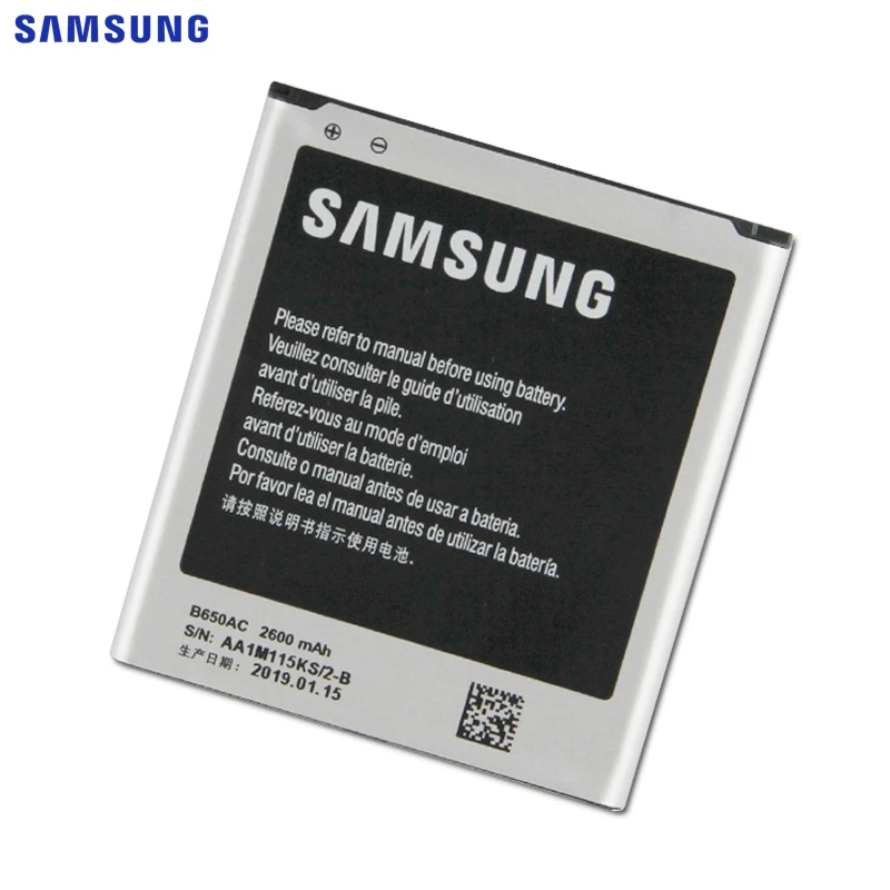 Samsung сменный аккумулятор B650AC для samsung Galaxy Mega I9158 I9152 B650AC B650AE аутентичный аккумулятор для телефона 2600 мАч