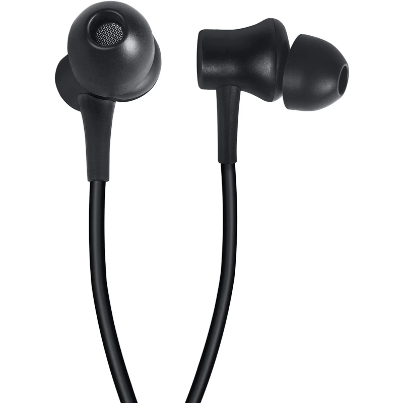 Наушники с микрофоном XIAOMI Mi Earphones Basic 3.5 мм черный | Электроника