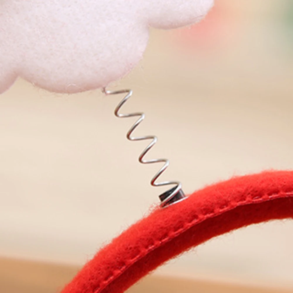 Рождественская тематическая повязка на голову с рогами Санта-Клауса оленем