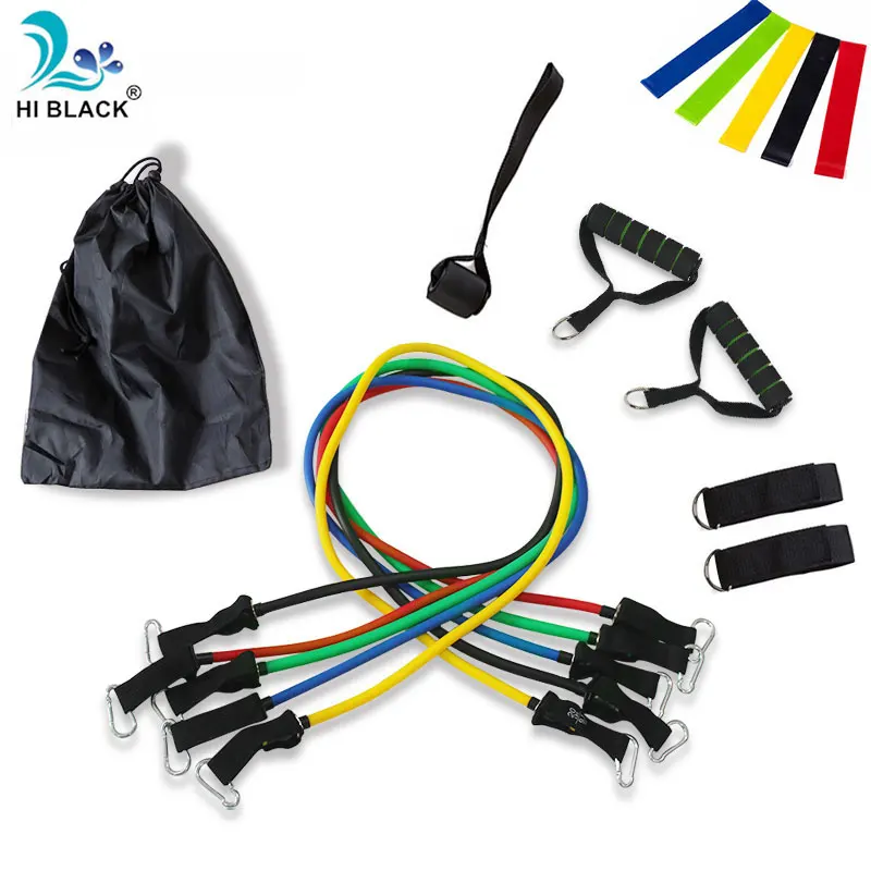 

17Pcs/Set Latex Resistance Bands Set Yoga Exercise Fitness Band Rubber Loop Tube Bands Gym резинки для фитнеса Fitness spain Do