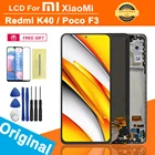 Оригинальный дисплей 6,67 ''AMOLED для Xiaomi Poco F3 LCD F3 Pro, ЖК-дисплей с сенсорным экраном, дигитайзер в сборе для Xiaomi Redmi K40, дисплей