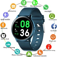 wwoor kw19 touch screen smart watch for men women blood pressure heart rate bluetooth sports waterproof watches for ios android