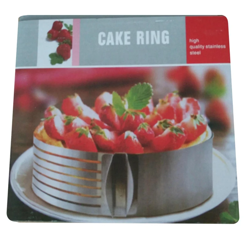 

Cake Cutter Slicer Stainless Steel Round Bread Cake Slicer Cutter Mold Cake Tools DIY Kitchen Baking Accessories