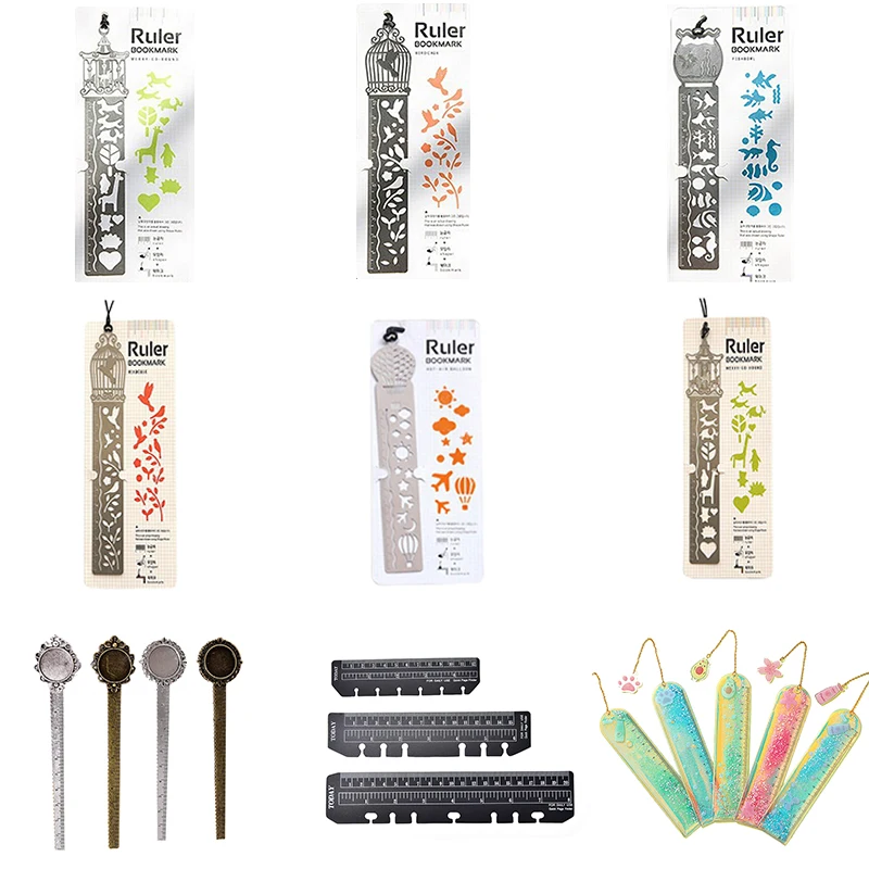 

1/2pcs Creative Bookmark Rulers Index Ruler Bookmark Notebooks Accessories For Binder Planner Notebooks School Office Supply