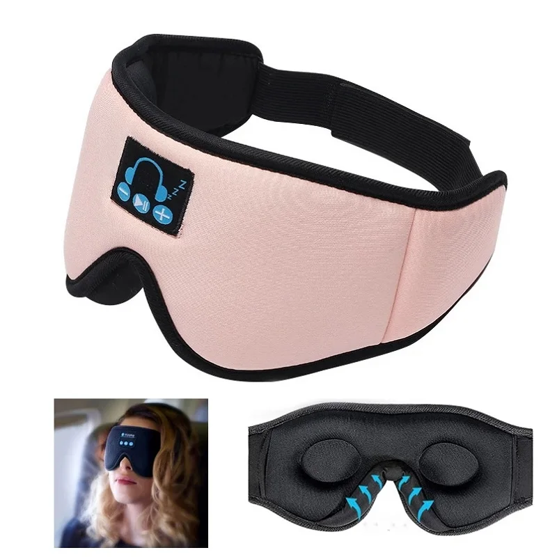 

New Sleep Bluetooth Headphones Wireless Music Sleep Artifact Breathable Eye Mask Earphones for Lunch Break To Relieve Fatigue