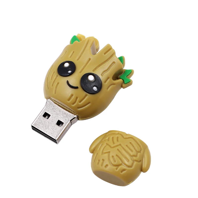 Usb флеш накопитель Marvel Super hero Tree man 4 ГБ 8 16 32 64 128 ГБ|USB флэш-накопители| |