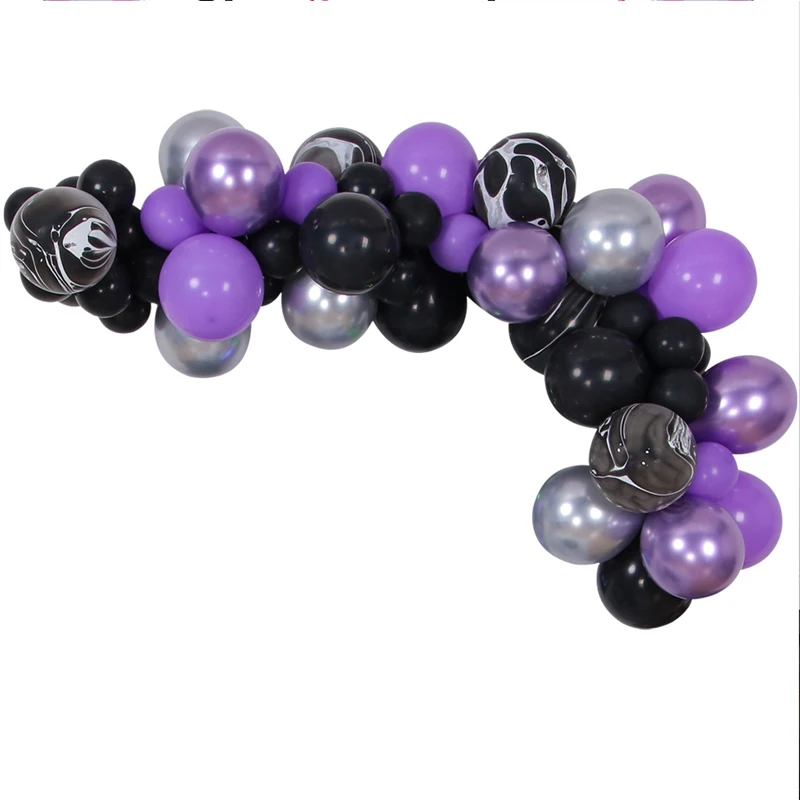 

Halloween balloon set witch pumpkin skull aluminum foil balloon horror party decoration scene arrangement balloon combination