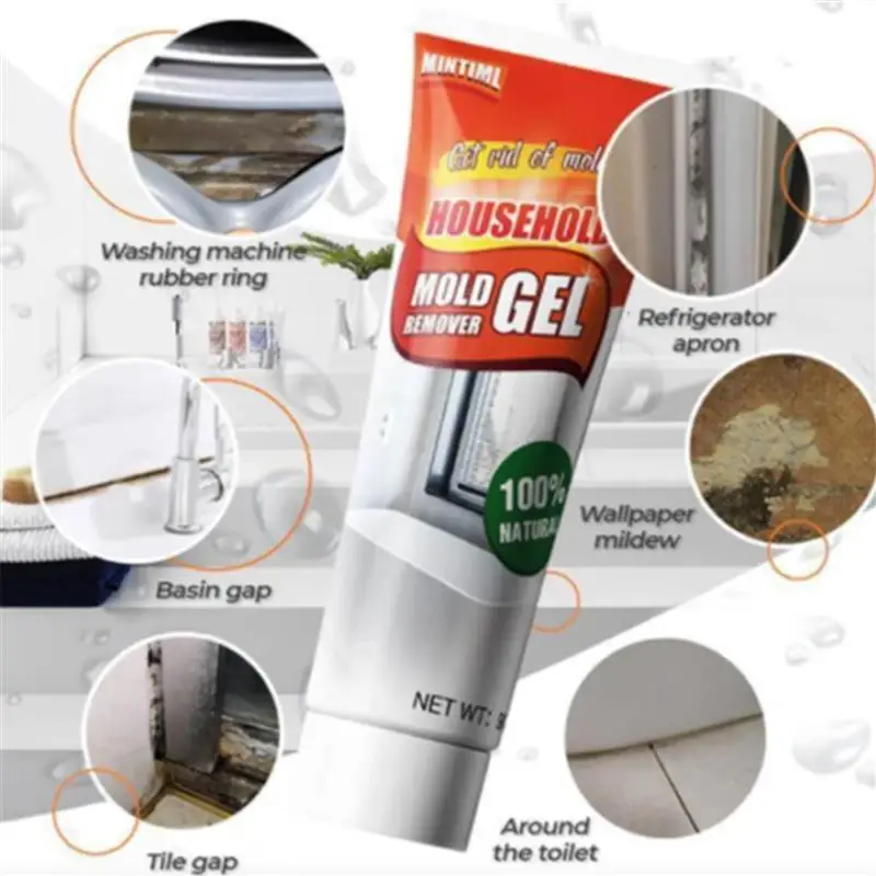 

Mold Remover Gel Mildew Cleaning Gel Home Tile Bathtub Cleaner