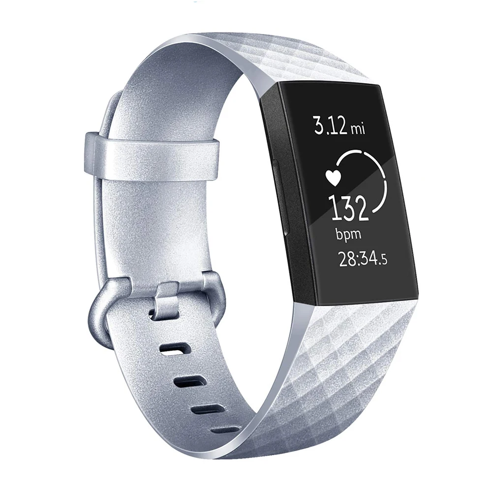 Сменный фитнес-спортивный браслет для Fitbit Charge 3 розовое золото серебро Смарт-часы браслет для Fitbit Charge 3