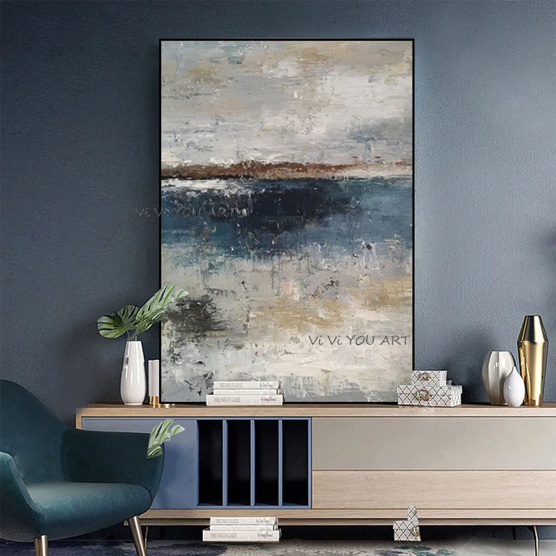

100% Modern Persona Abstract Oil Painting on Canvas Paintings Wall Art Cloud Canva Paintings for Living Room Decor No Frame