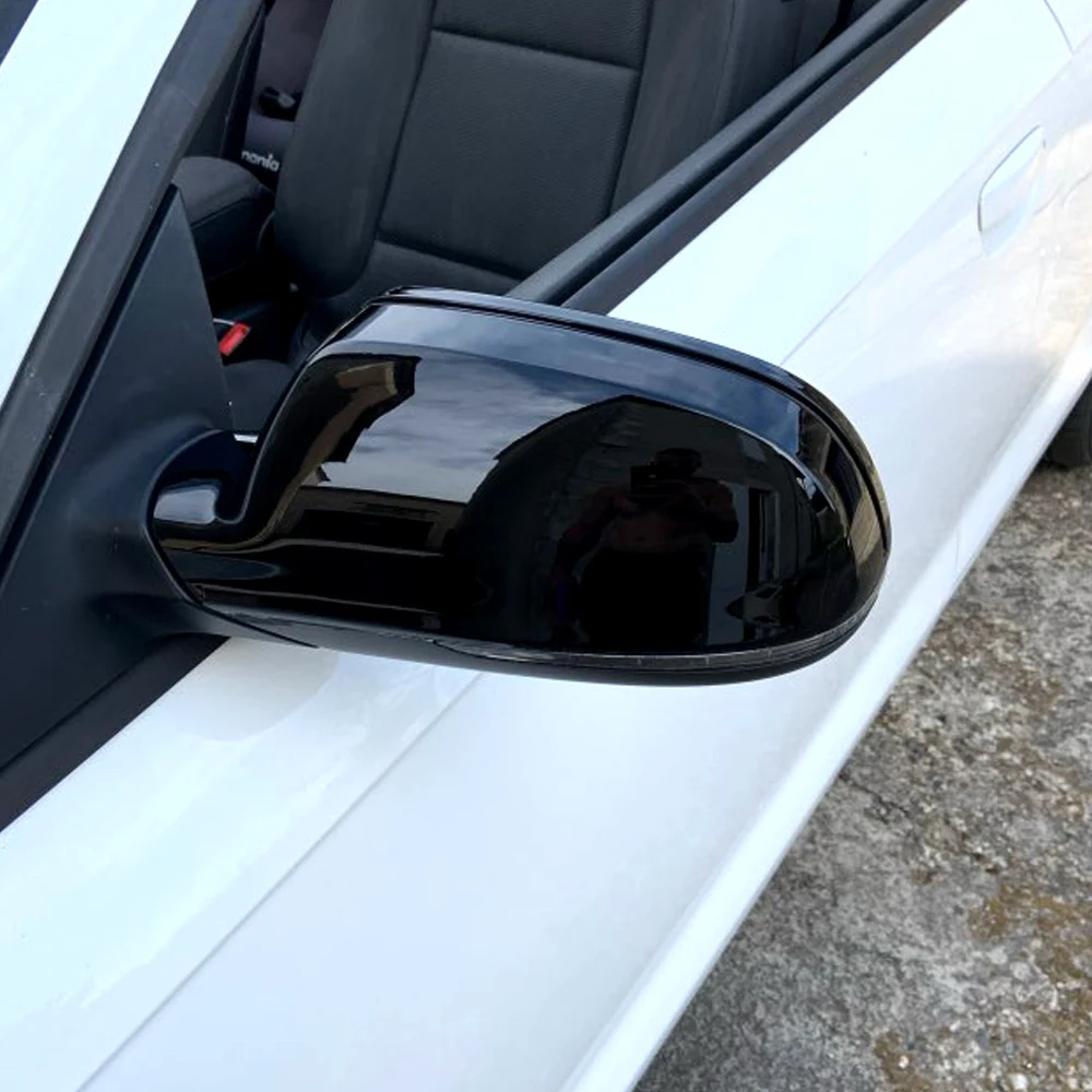 

Черная крышка для зеркала заднего вида, левая и правая, глянцевая, яркая для Audi A4 B8.5 S4 2010-2015 A3 S3 2011-2013 A5 S5 2010-2016 8T085