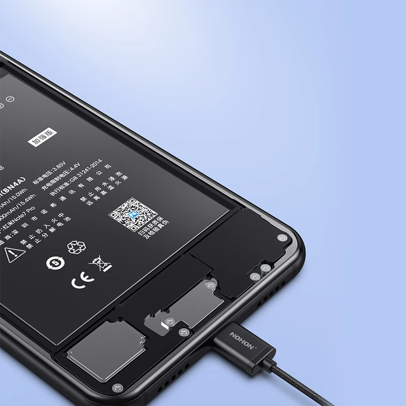 Аккумулятор NOHON для Xiaomi Redmi Note 7 5 4 4X 3 2 Pro 3S 3X Plus сменная батарея BN4A BM4E BP40 BN41 BN43 BN30 BM47 |