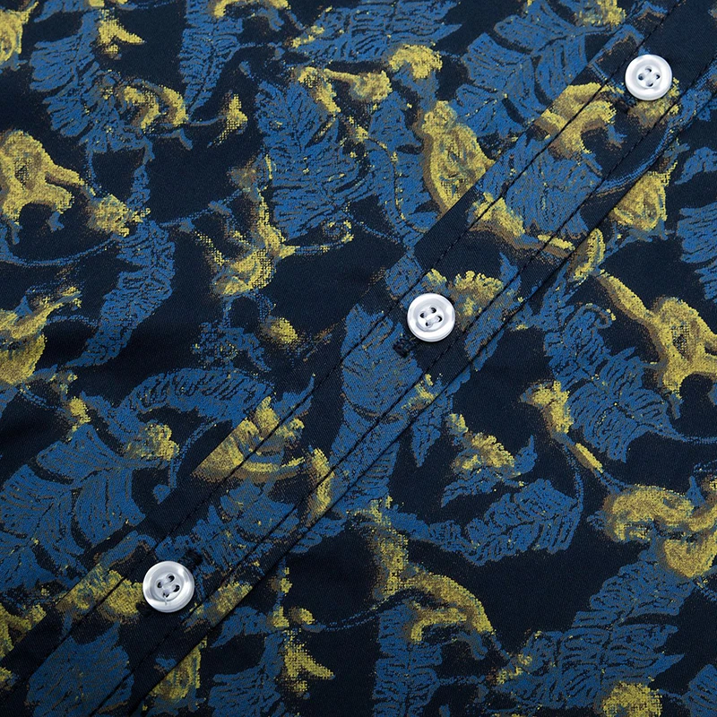 Европейский размер 2019 Новая повседневная рубашка для мужчин с длинным рукавом